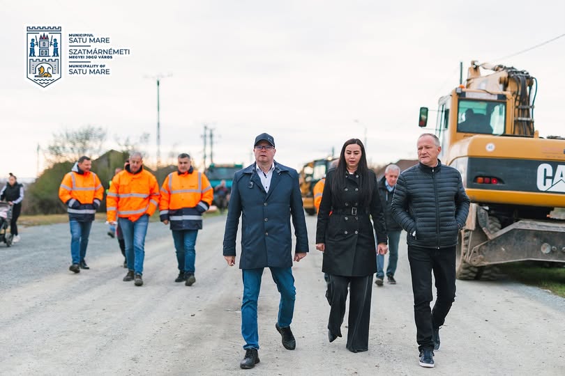 Lucrări de extindere a rețelei de apă și canalizare în Sătmar
