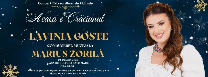 Acasa e Craciunu | Lavinia Goste | Marius Zorilă | Casa de Cultura Satu Mare