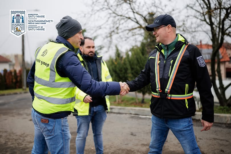 Se construiește pista de biciclete pe malul drept al Someșului între pod și limita orașului