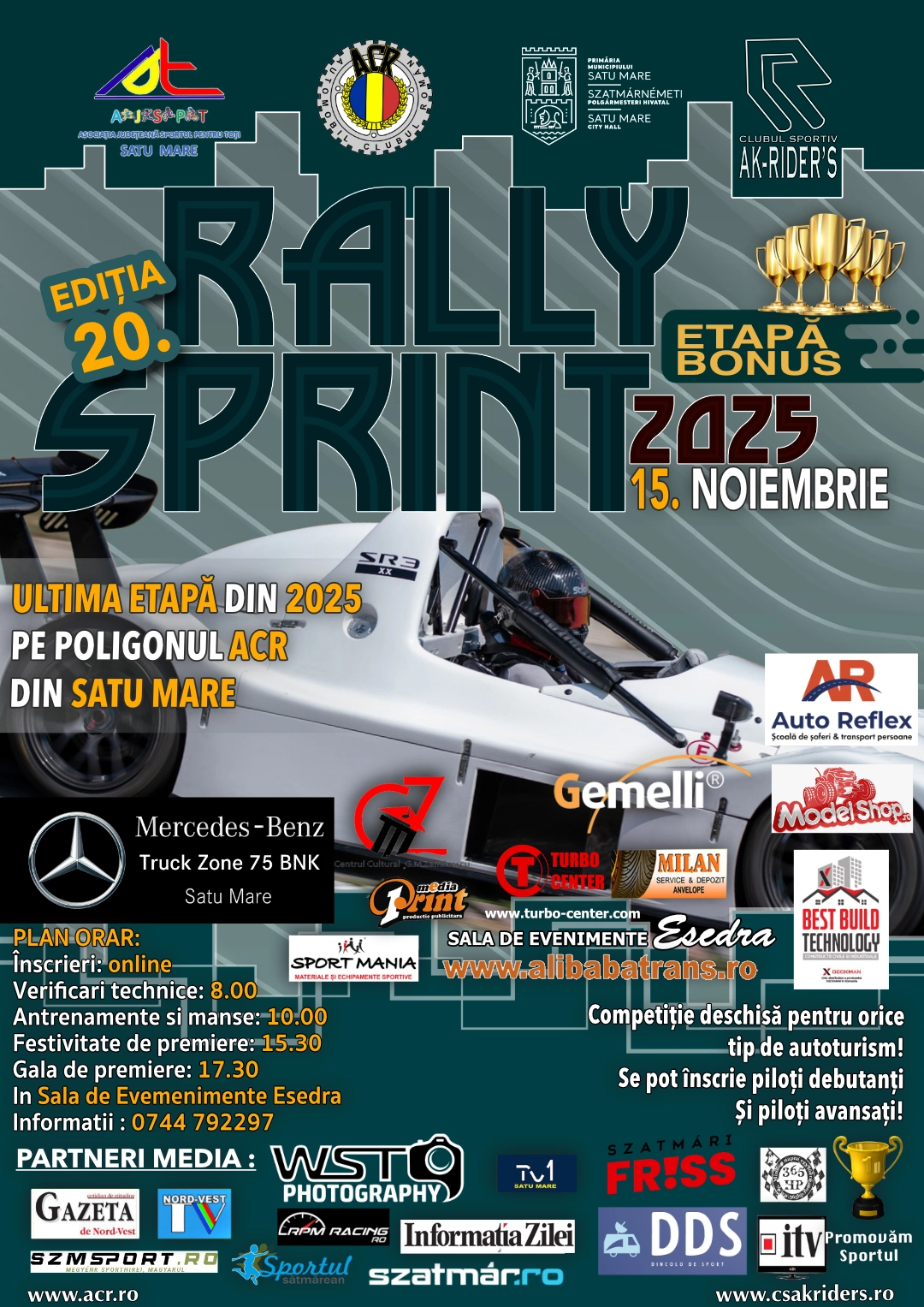 RALLY SPRINT – Etapa Bonus 2025 | ACR 