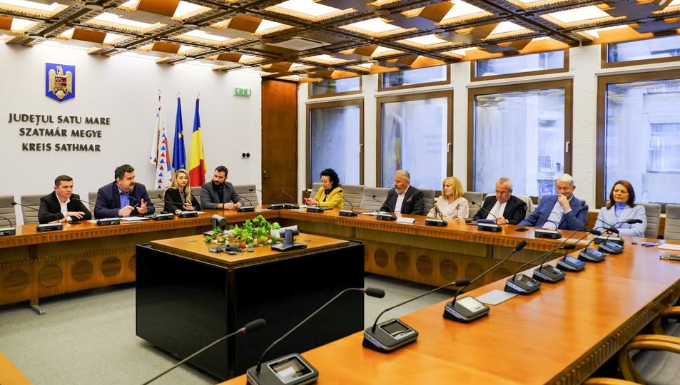Semnarea acordului pentru dezvoltare economică în Satu Mare