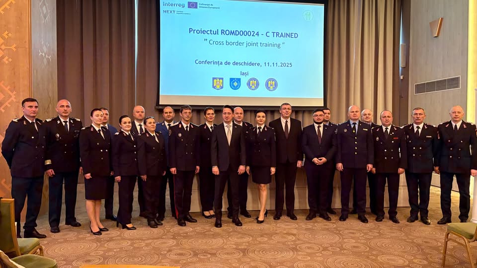 Iași a găzduit deschiderea proiectului ROMD00024 C TRAINED