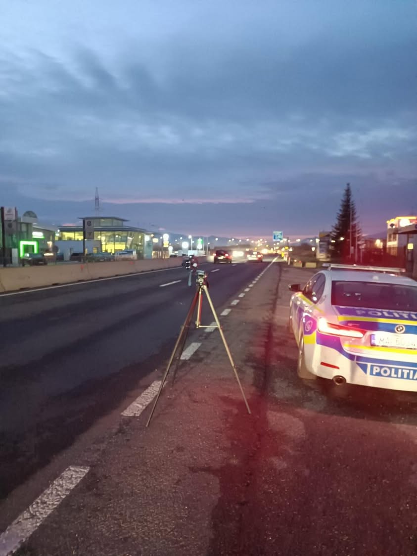 Poliția acționează zilnic cu radarul pentru siguranța rutieră