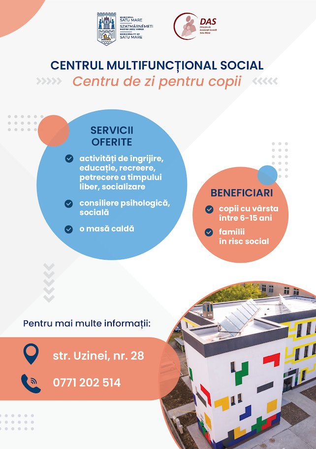 Înscrierile la centrul de zi pentru copii de pe Ostrovului continuă
