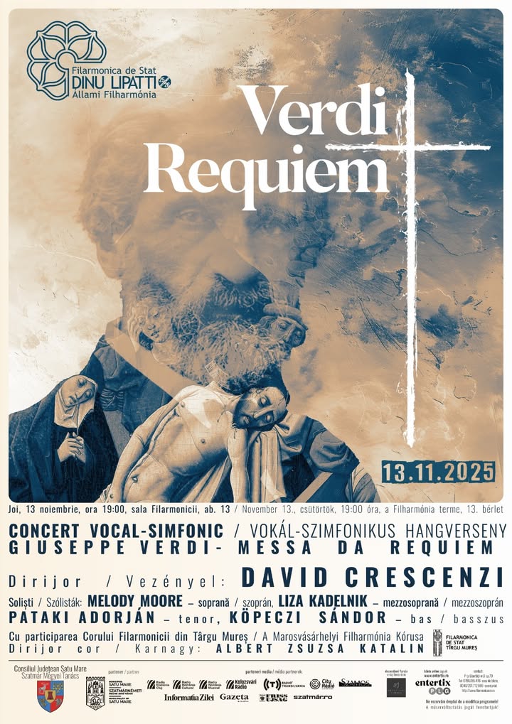 Concert vocal-simfonic Giuseppe Verdi Requiem la Filarmonică