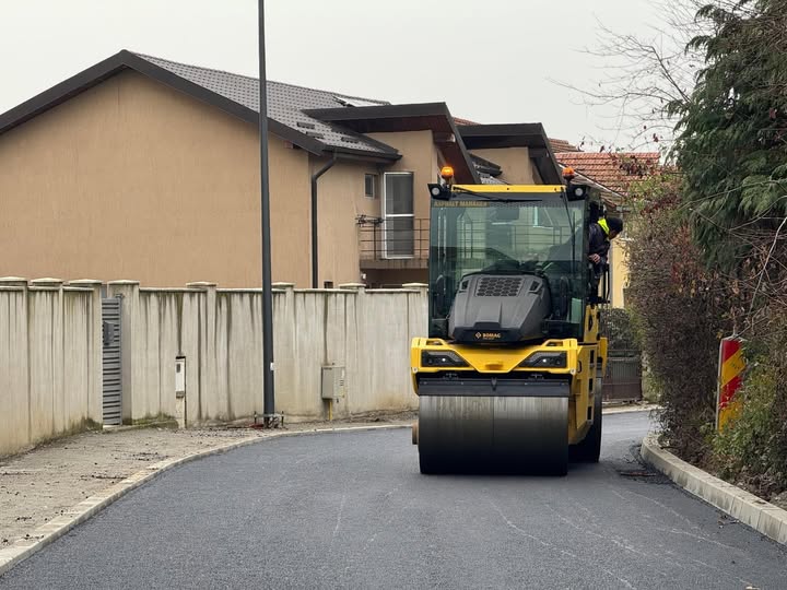 Lucrări de modernizare pe strada Krúdy Gyula în avans