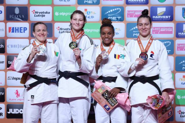 Medalie de bronz pentru judoka Gorguet Madeline la Zagreb