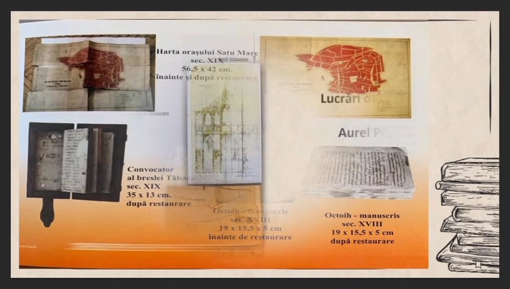 Laboratorul de restaurare carte veche Satu Mare, 1984-2025