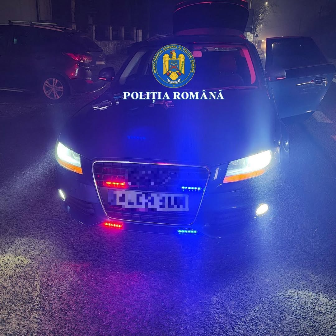 Poliția avertizează asupra montării ilegale a sistemelor reflectorizante și sonore