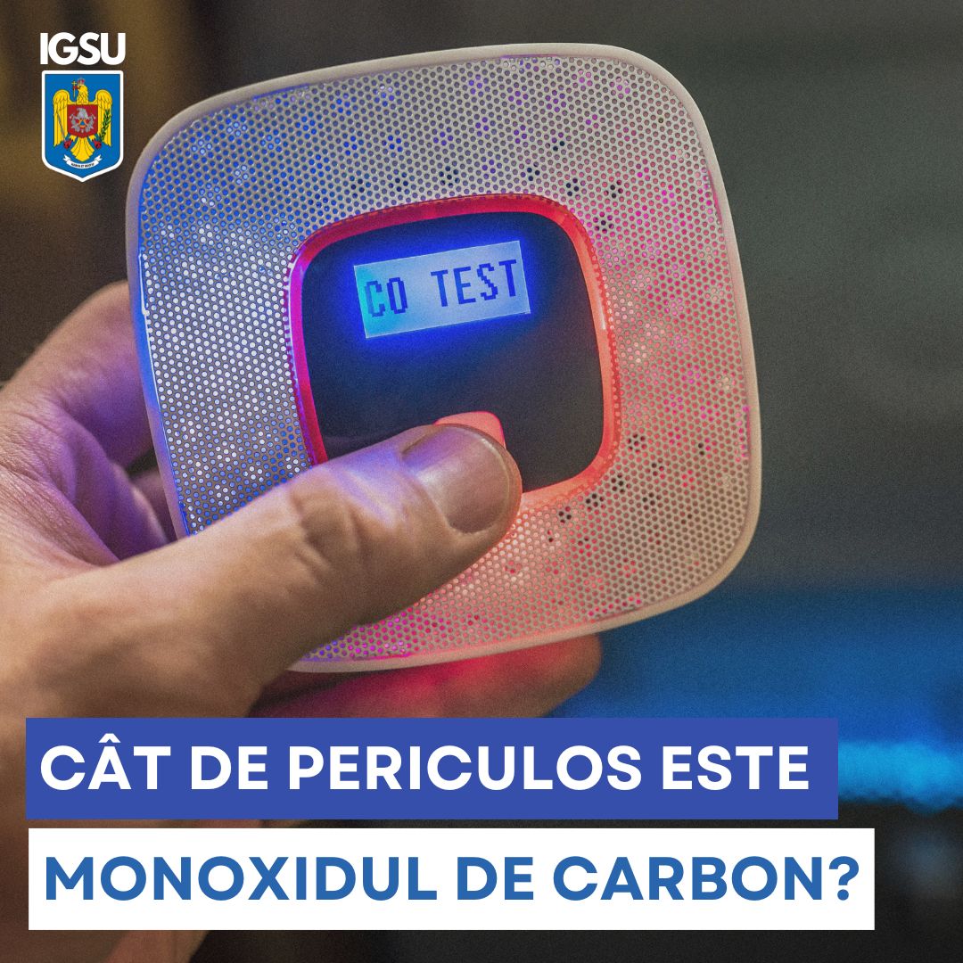 Pericolul monoxidului de carbon în sezonul rece