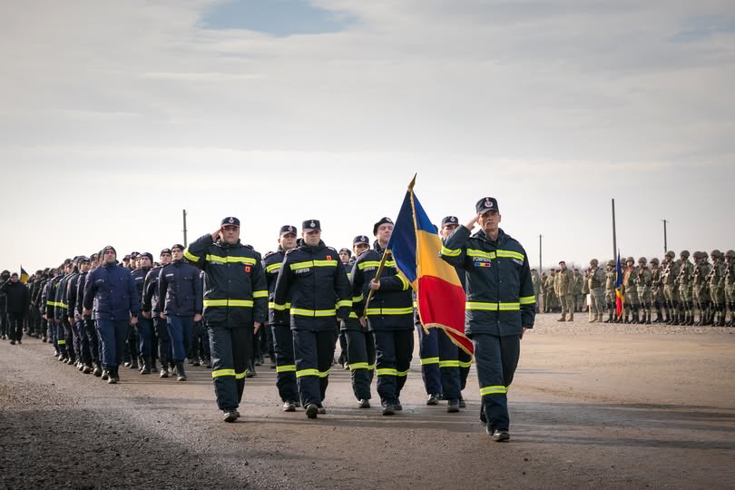 Pregătiri pentru defilarea de Ziua Națională în plină desfășurare
