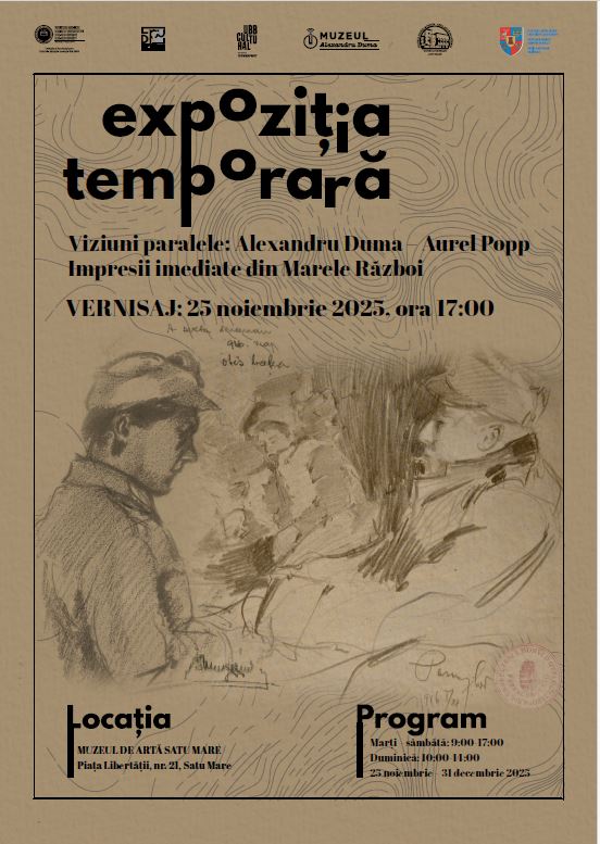 Viziuni paralele Alexandru Duma și Aurel Popp la Muzeul de Artă