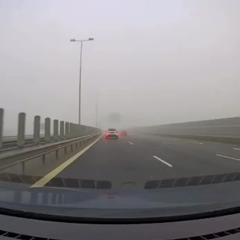 Șofer sancționat după manevră periculoasă pe autostradă