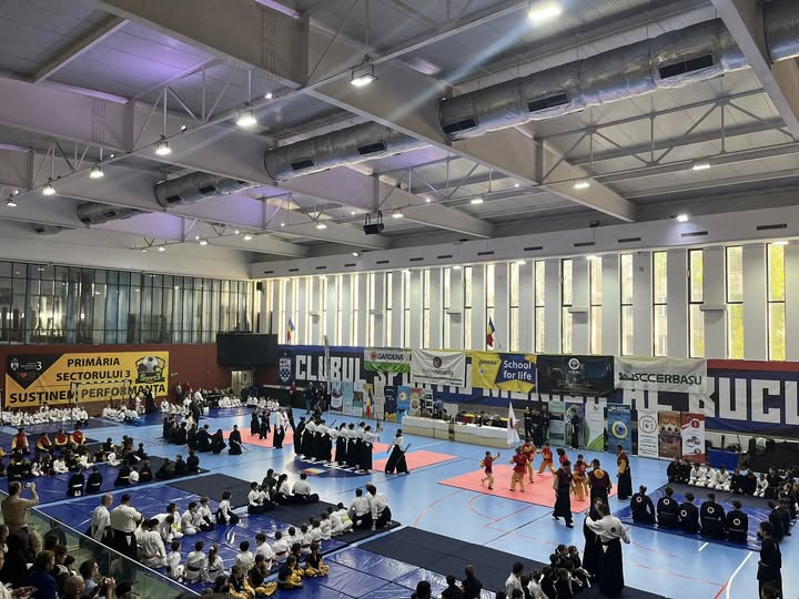 Festivalul de aikido la Centrul Sportiv Apollo
