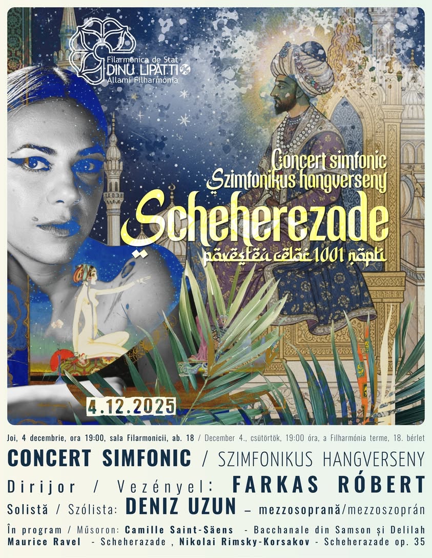 Filarmonica Dinu Lipatti organizează concert simfonic pe 4 decembrie