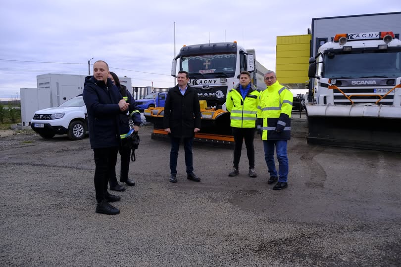 Utilaje de deszăpezire pregătite pentru sezonul 2025-2026 în Satu Mare