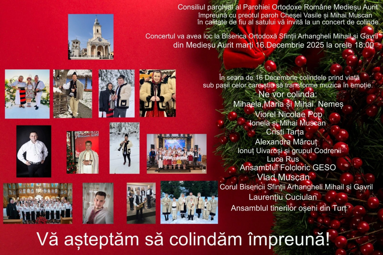 Concert de colinde | Medieșu Aurit