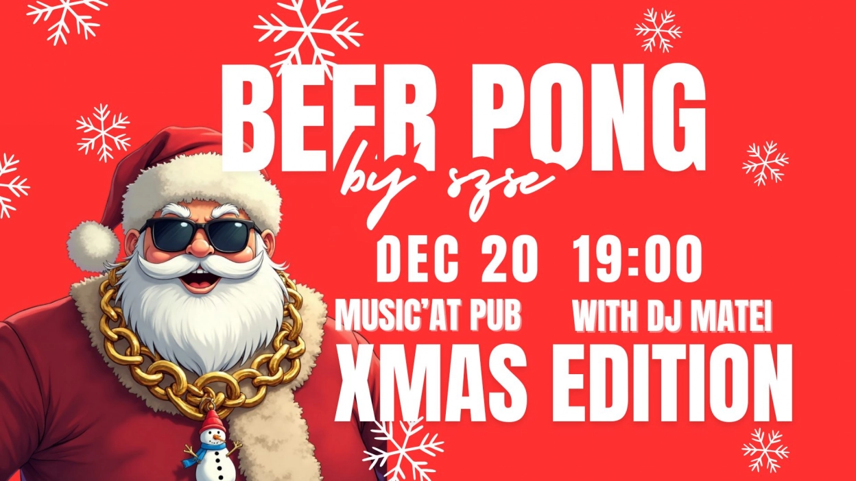 Beerpong by SzsE - XMAS EDITION | MusiCat Pub