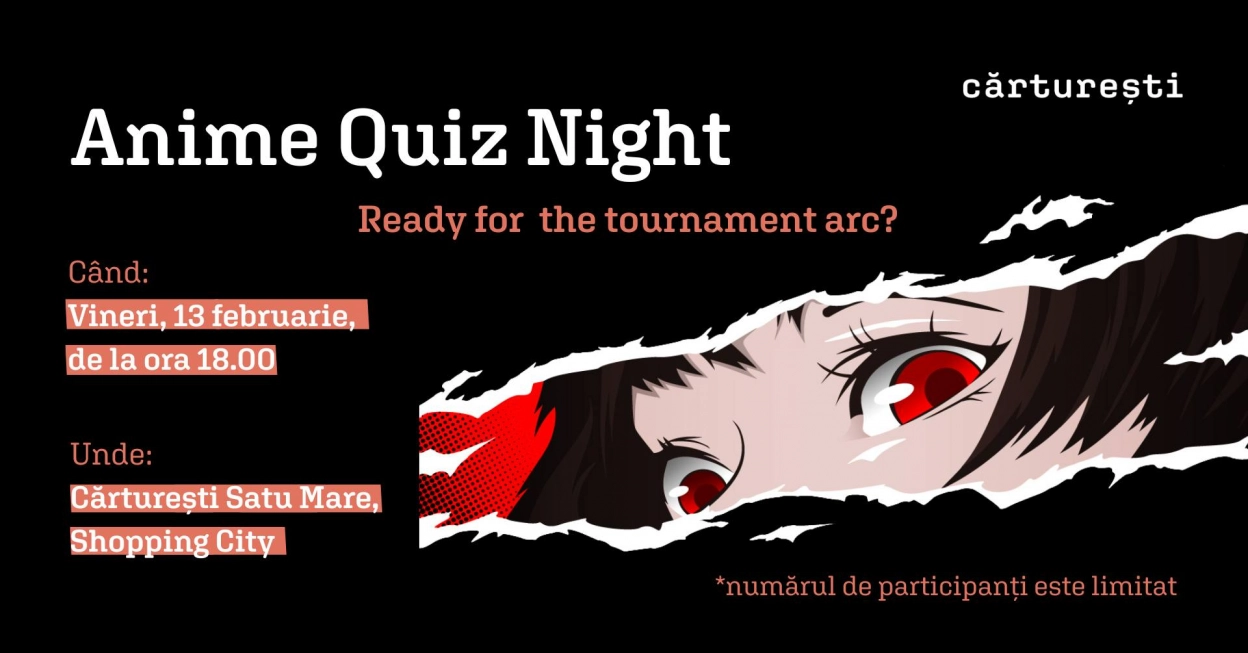 Anime Quiz Night la Satu Mare