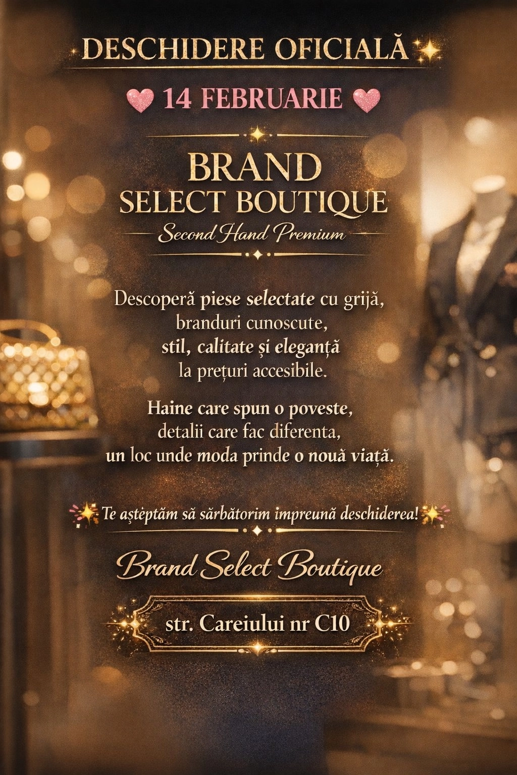 Deschidere oficială – Brand Select Boutique