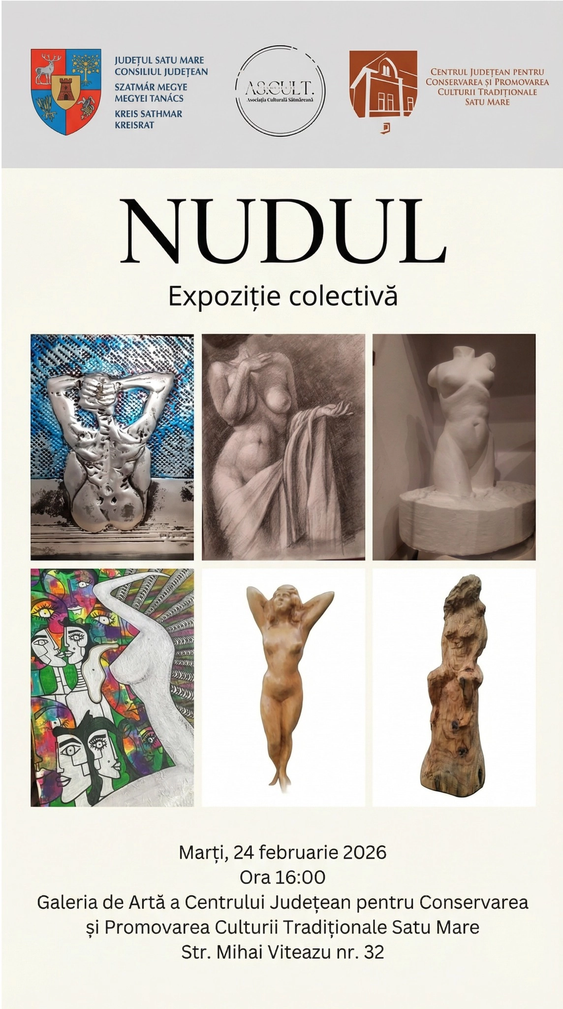 Expoziția Colectivă ,, NUDUL