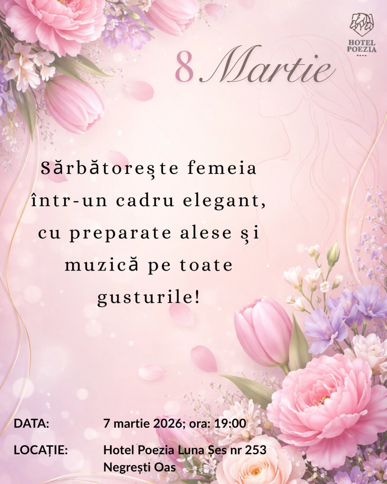 8 Martie | Hotel Poezia