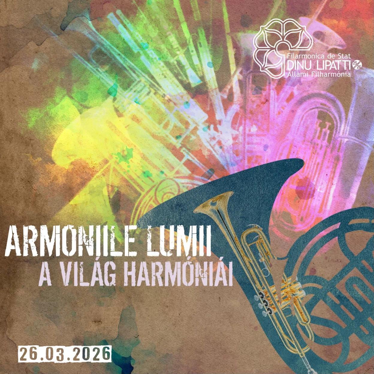  Concert Simfonic – Armoniile lumii pentru suflători și percuție 
