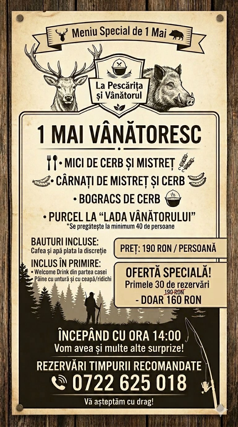 1 Mai Vânătoresc la 