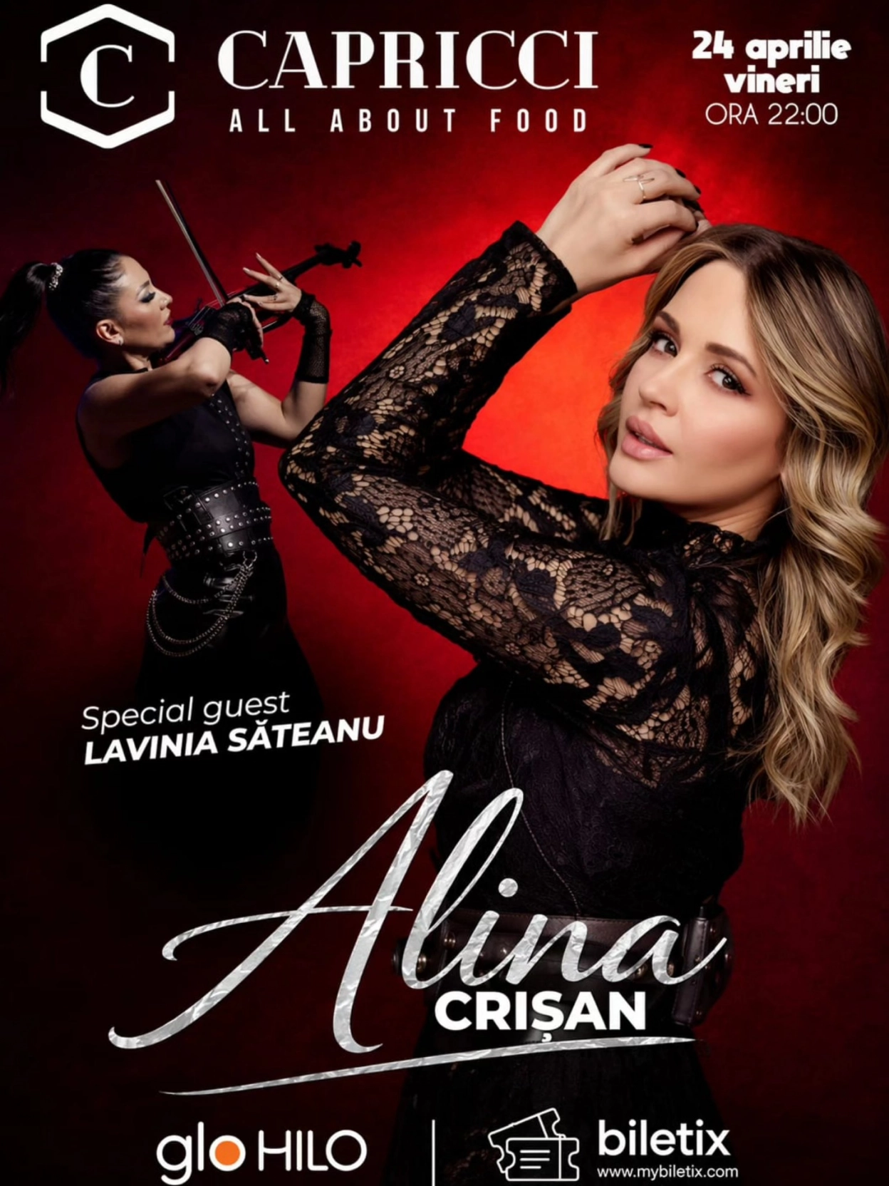 Alina Crișan | Lavinia Săteanu | Restaurant Capricci
