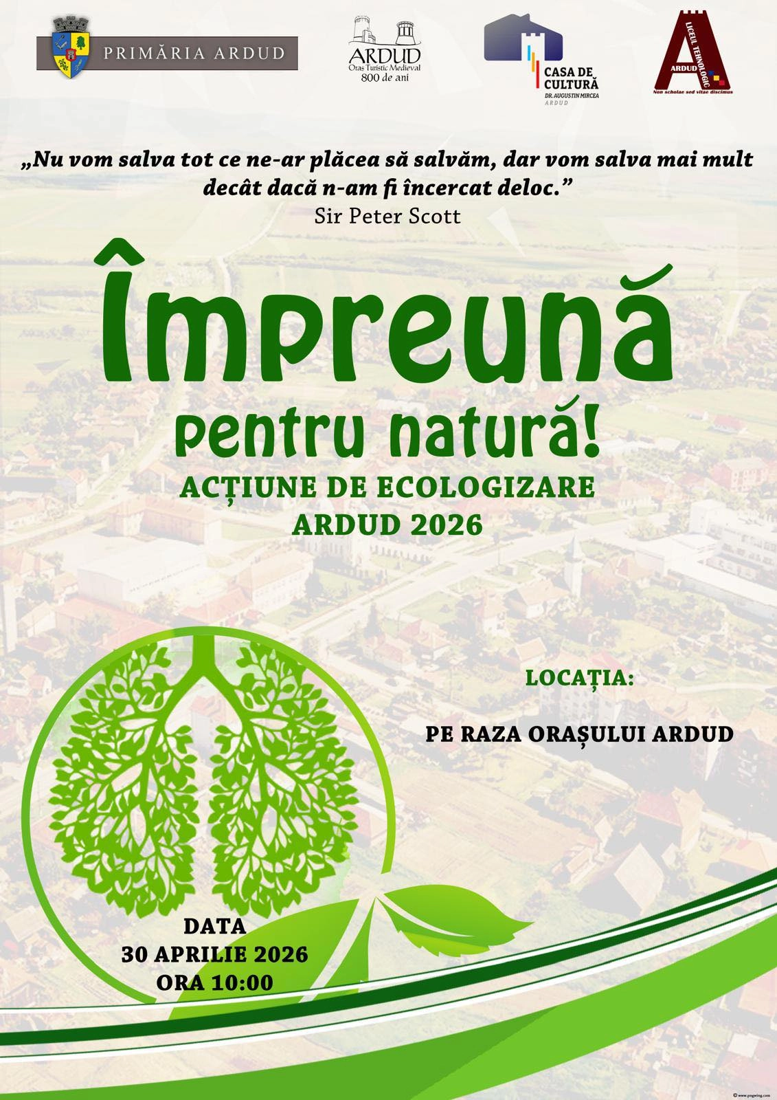 Împreună pentru natură! | Acțiune de ecologizare Ardud 2026