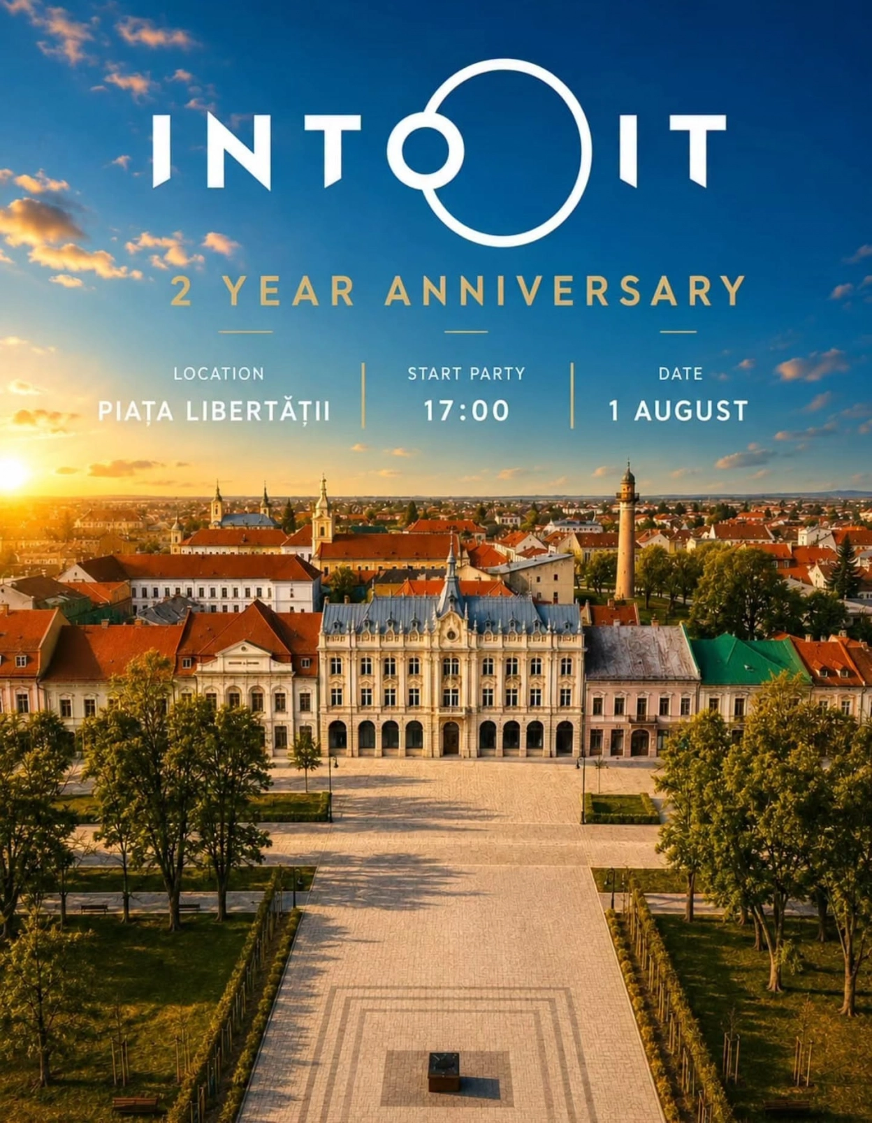 INTOOIT – 2 YEAR ANNIVERSARY | Piața Libertății 