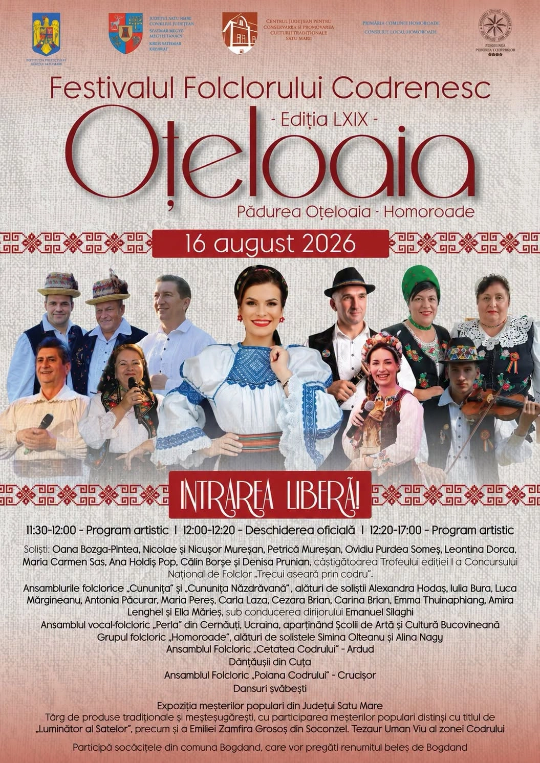 Festivalul Folclorului Codrenesc „Oțeloaia”