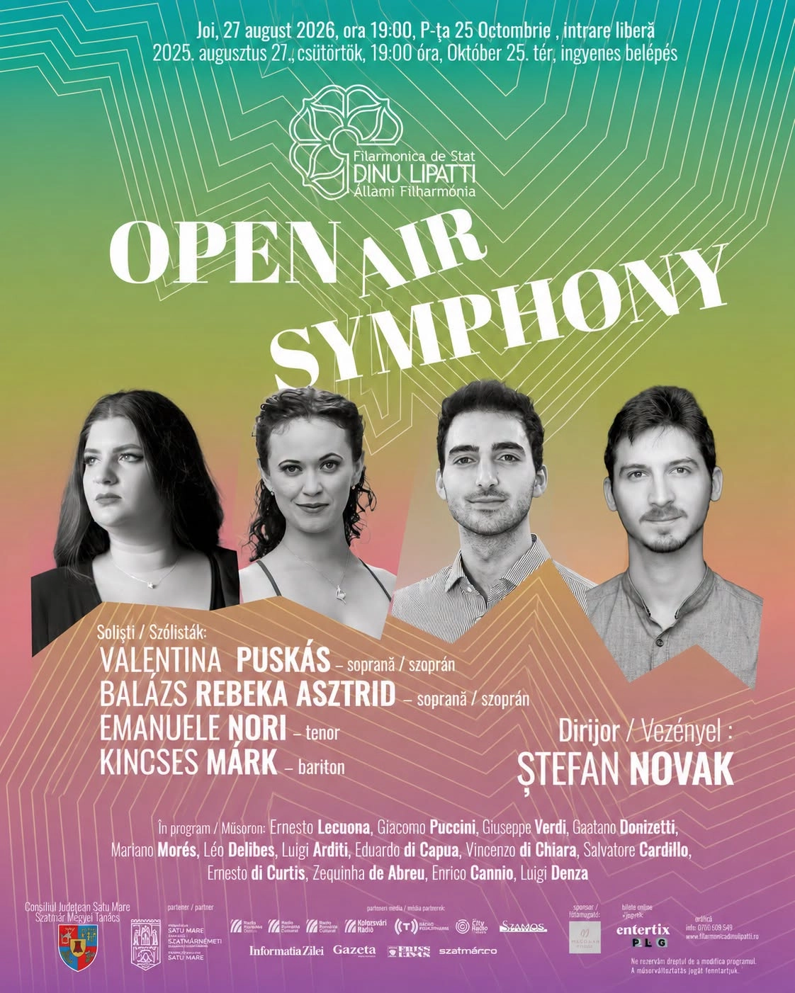 OPEN AIR SYMPHONY - Filarmonica de stat Dinu Lipatti 