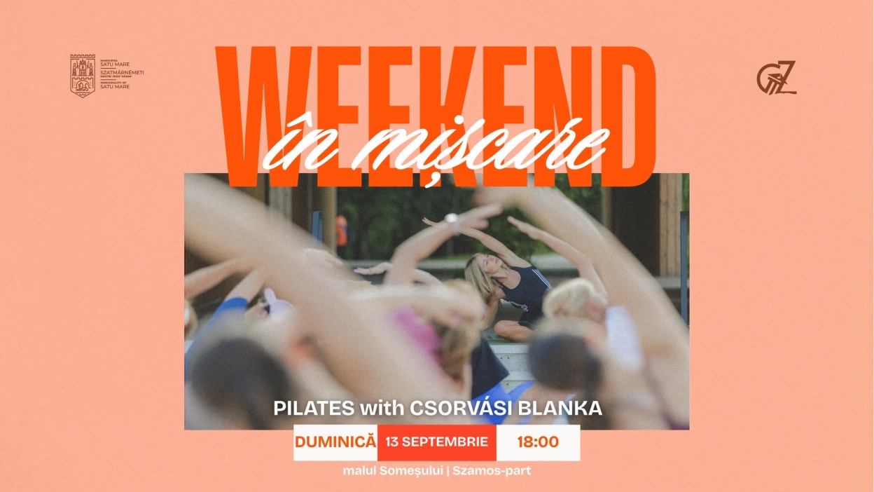 PILATES | Weekend în mișcare | Malul Someșului