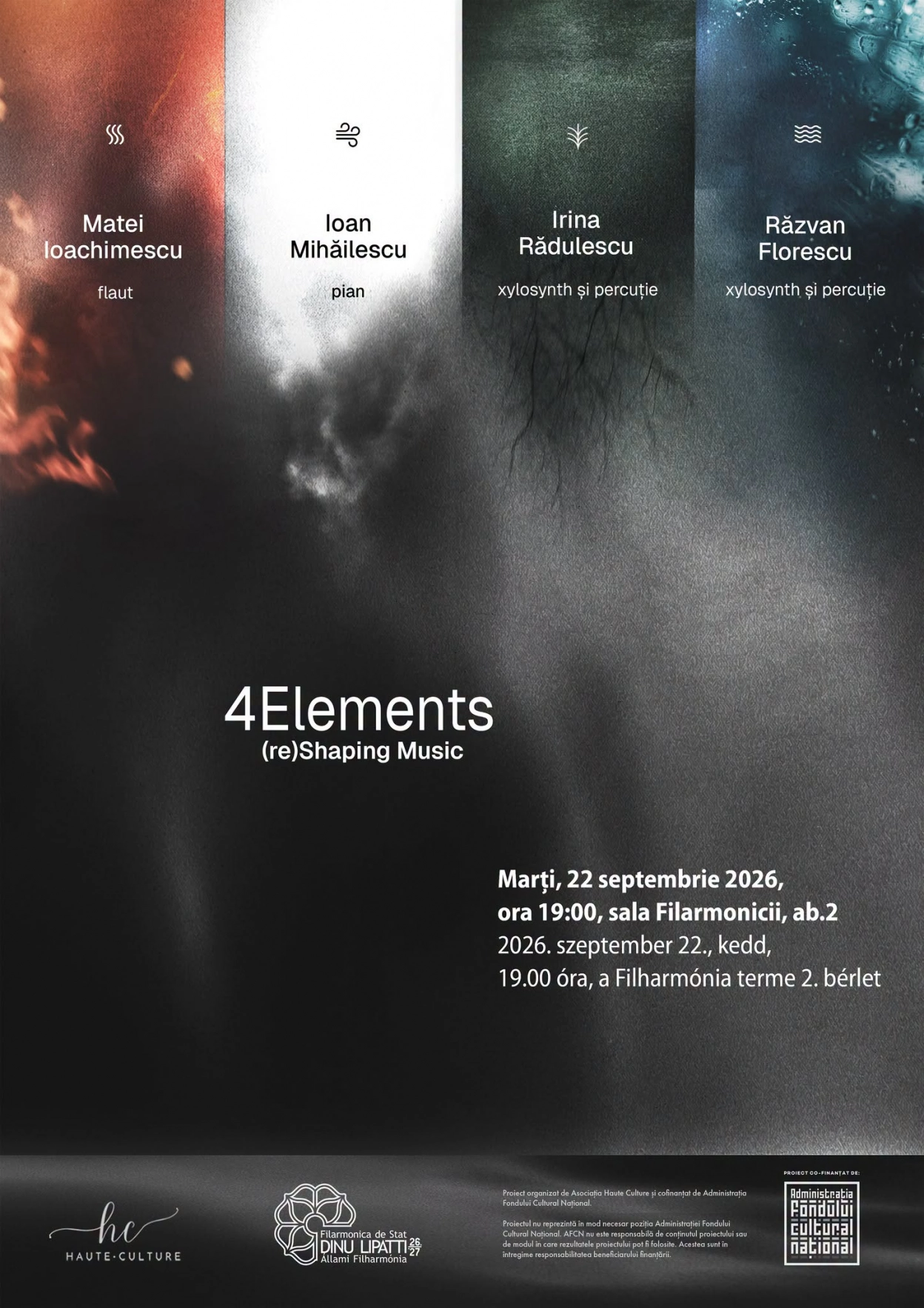 4ELEMENTS: reShaping Music Filarmonicii de Stat „Dinu Lipatti”
