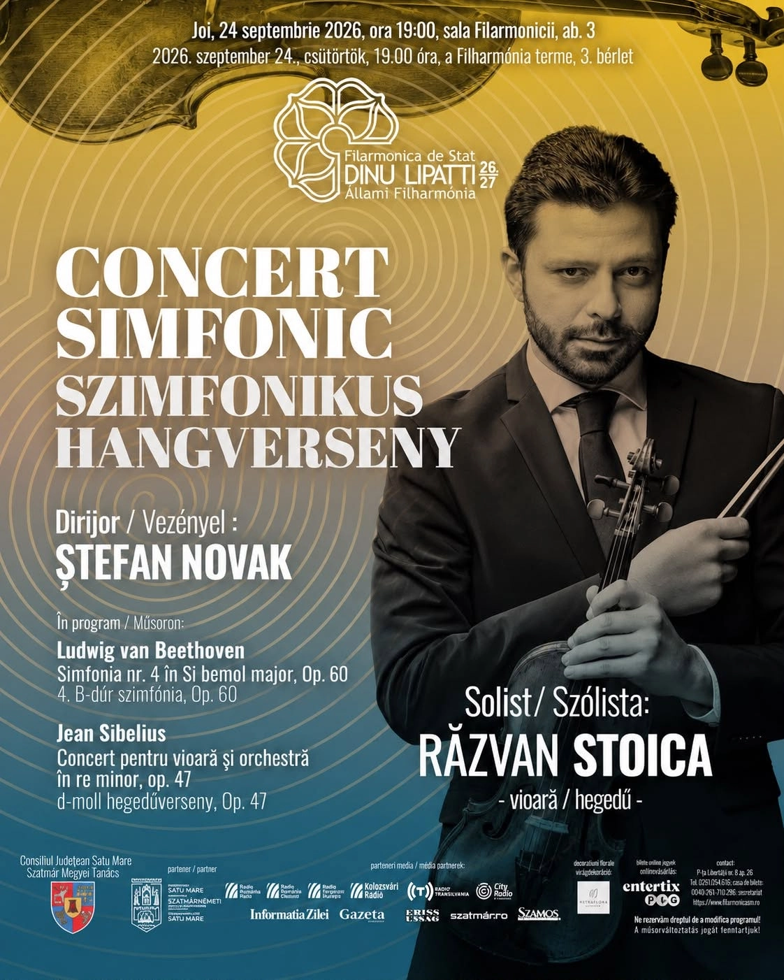 CONCERT SIMFONIC | STEFAN NOVAK