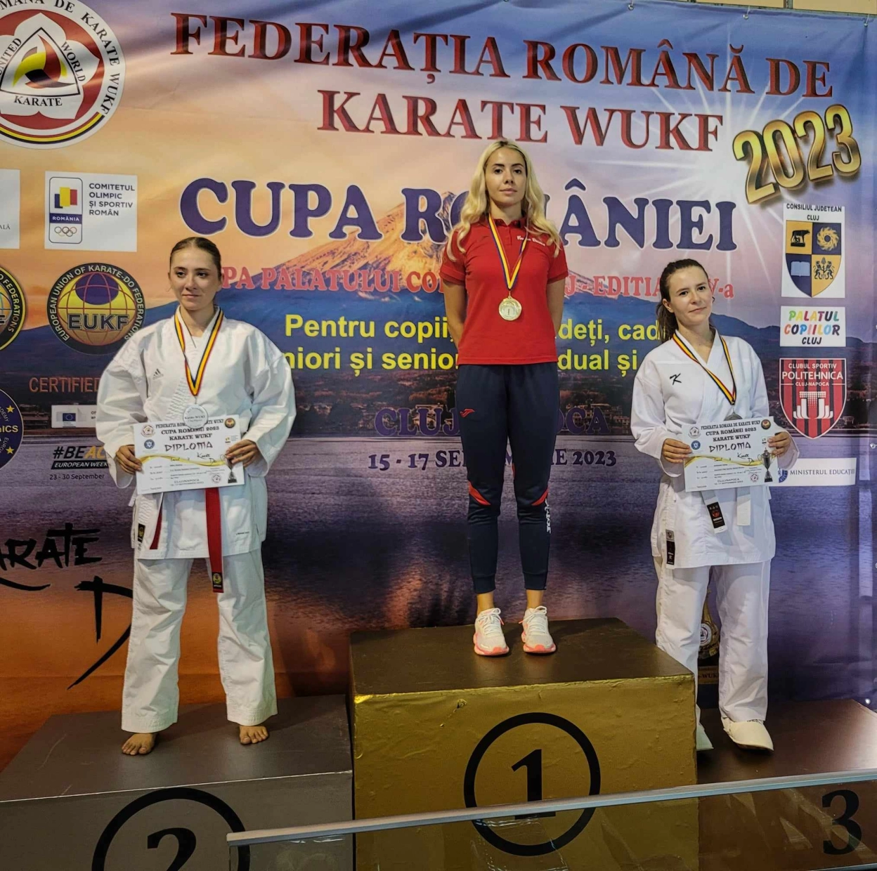 Vancsa Daiana cucerește medalia de aur la Cupa României de Karate WUKF