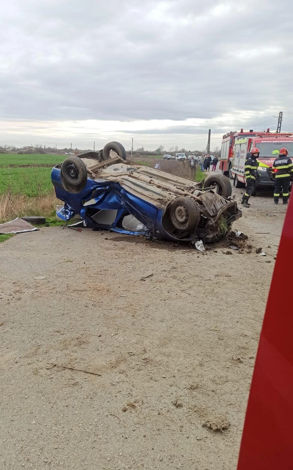 Intervenție de urgență: accident rutier în Craidorolț