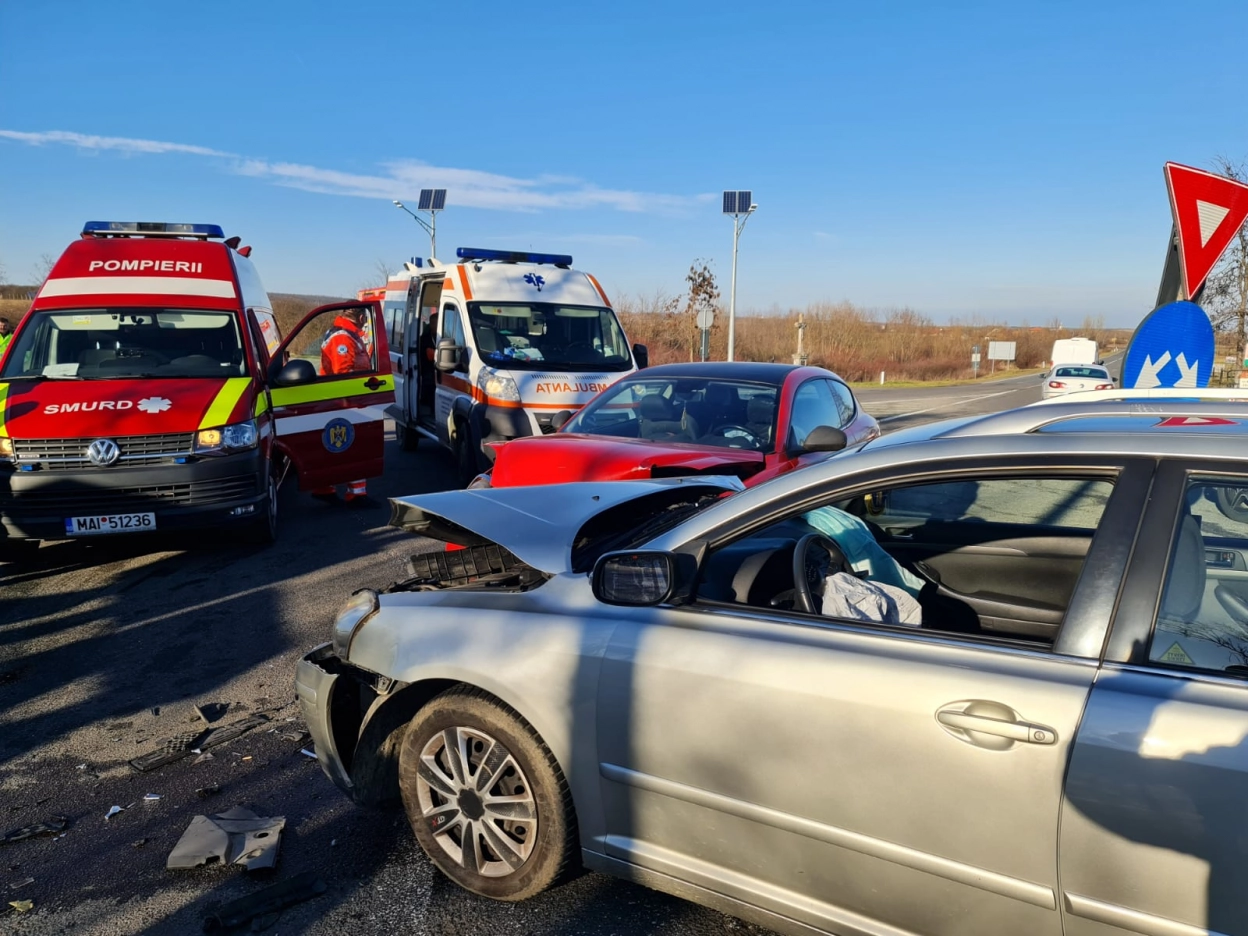 Accident rutier în localitatea Supur, la km 0